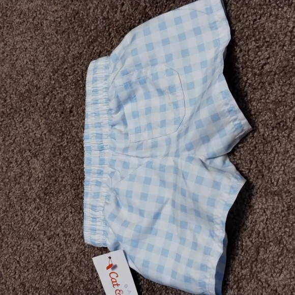 Cat & Jack baby swim shorts flexible drawstring size0-3M - Picture 4 of 4